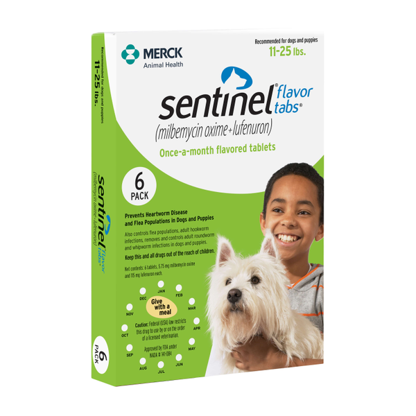 Sentinel® Flavor Tabs®| Protects against heartworms, hookworms, roundworms, whipworms, and fleas - Image 2