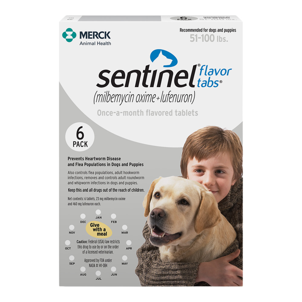 Sentinel® Flavor Tabs®| Protects against heartworms, hookworms, roundworms, whipworms, and fleas - Image 4