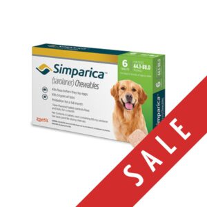 Simparica™ Chewables for Dogs | Effective against fleas & 5 types of ticks!