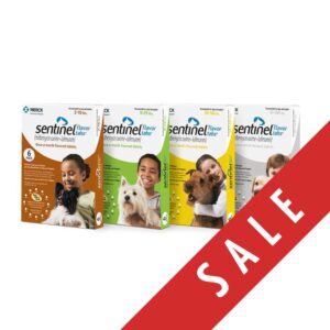 Sentinel® Flavor Tabs®| Protects against heartworms, hookworms, roundworms, whipworms, and fleas